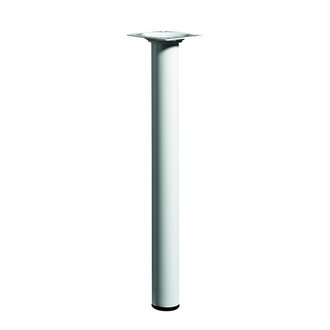 Möbelfuss weiß D30 x 300mm
