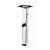 Hettich Tischbein, eckig, 200 x 25 x 25 mm, Stahl verchromt, B-Ware Folie defekt/nicht vorhanden