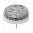 Filzgleiter zum Nageln, Ø 28 x 21 mm, weiß 1...