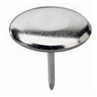 HETTICH Metallgleiter zum Nageln, Ø 25mm, vernickelt