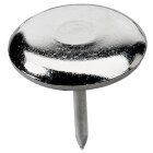 HETTICH Metallgleiter zum Nageln, Ø 23mm, vernickelt