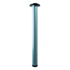 HETTICH Tischbein 4-Set, Ø 60 mm, Alu-Optik, 700 -...