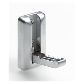 HETTICH Haken zum Klappen, Aluminium-Optik