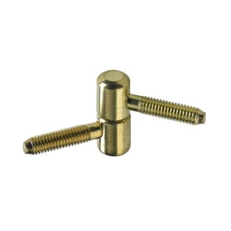 Hettich Möbelband, 11 x 29 mm, vermessingt, 2 Stück