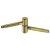 HETTICH Einbohrband für Holzzarge, 41 x Ø 16mm, Stahl vermessingt, 2 Stück