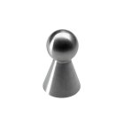 Hettich Möbelknopf, Ø16mm, Edelstahl seidenmatt
