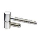 HETTICH Einbohrband für Stahlzarge, 16mm, vernickelt, 2 Stück