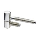 HETTICH Einbohrband für Stahlzarge, 40 x Ø 16mm, vernickelt, 2 Stück
