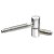HETTICH Einbohrband für Stahlzarge, 40 x Ø 16mm, vernickelt, 2 Stück