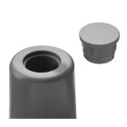 HETTICH Türstopper, 26,5mm x 28mm, grau