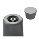 HETTICH Türstopper, 26,5mm x 28mm, grau