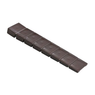 HETTICH Unterlegkeile zum Abknipsen, 8 x 20 x 100 mm, Kunststoff, braun, 4 Stück