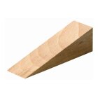 Holzkeil, 24 x 29 x 90 mm, Holz, Buche natur
