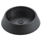 HETTICH Fußkappe, Ø 60 mm, Kunststoff, schwarz