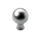 Möbelknopf, Metall, Alu-Optik Ø 25mm