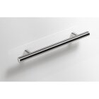 HETTICH Möbelgriff, BA128mm, Stahl, Edelstahl-Optik, 12 x 189 x 32mm