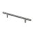 HETTICH Möbelgriff, BA128 mm, Stahl, Edelstahl-Optik, 12x189x32 mm