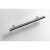 HETTICH Möbelgriff, BA128mm, Stahl, Edelstahl-Optik, 12 x 189 x 32mm