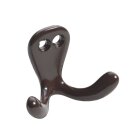 HETTICH Zierhaken, Zinkdruckguss, braun, 42 x 35 x 23mm