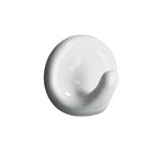 Haken selbstklebend Porzellan weiß Ø 37mm
