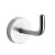 HETTICH Mantelhaken, 45 x 58 x 59 mm, Edelstahl matt