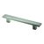 HETTICH Möbelgriff, BA96 mm, Zinkdruckguss, Edelstahl-Optik, 136 x 18 x 20 mm