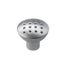Möbelknopf Zinkdruckguss Alu-Optik D28
