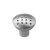 Hettich Möbelknopf, Ø 28mm, Zinkdruckguss, Alu-Optik