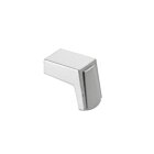 Hettich Möbelknopf Haken, Kunststoff, Alu-Optik
