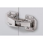 Hettich Aufschraub-Federscharnier Mini, vernickelt, 2 Stück