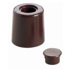Hettich Türstopper, 27 x 28 mm, braun, 2 Stück