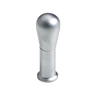 Haken Aluminium-Optik 18 x 18 x 57mm