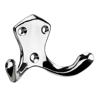 HETTICH Mantelhaken, 75 x 50 x 32 mm, vernickelt