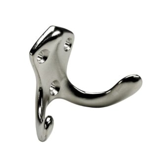 HETTICH Mantelhaken vernickelt 75 x 50 x 32mm