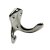 HETTICH Mantelhaken vernickelt 75 x 50 x 32mm