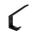 HETTICH Haken, 18 x 135 x 90mm, Kunststoff, schwarz
