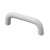Hettich Möbelgriff, Kunststoff, weiß, BA 64 mm