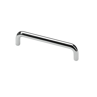 Hettich Möbelgriff, Stahl, verchromt, BA 128 mm