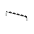 Hettich Möbelgriff, Stahl, verchromt, BA 128 mm