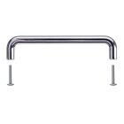 Hettich Möbelgriff, Stahl, verchromt, BA 128 mm