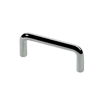 Hettich Möbelgriff, Stahl verchromt, BA 64 mm