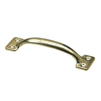 Hettich Möbelgriff,154 x 37 x 28 mm, Stahl vermessingt