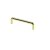 Hettich Möbelgriff, BA96 mm, Stahl, vermessingt, 104,5x8x28 mm