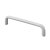 Hettich Möbelgriff, Kunststoff, weiß, BA 128 mm