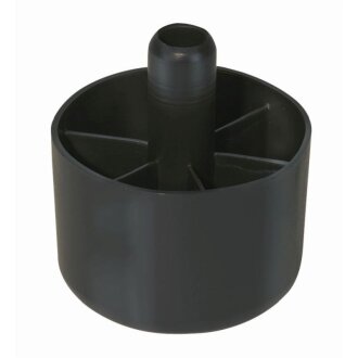 Hettich Möbelgleiter, Kunststoff schwarz, Ø 50 mm x 34 mm