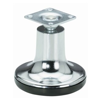 HETTICH Möbelgleiter mit Befestigungsplatte , Ø 65  x 66 mm, Kunststoff