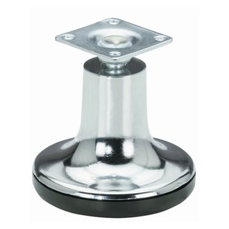 Möbelgleiter D 65  x 66 mm mit Befestigungsplatte Kunststoff VE 1