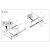 Hettich Kugelteilauszug 500mm für 17mm Nut