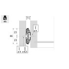 HETTICH Kugelvollauszug 400 mm KA5632