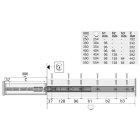 HETTICH Kugelvollauszug 400mm KA5632